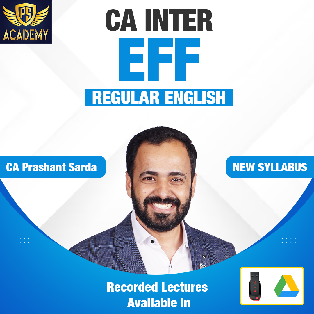 My Edu Needs Ca Inter Eff Regular English By Ca Prashant Sarda