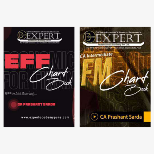 Picture of Combo - CA Inter FM and EFF Chart Book By CA Prashant Sarda