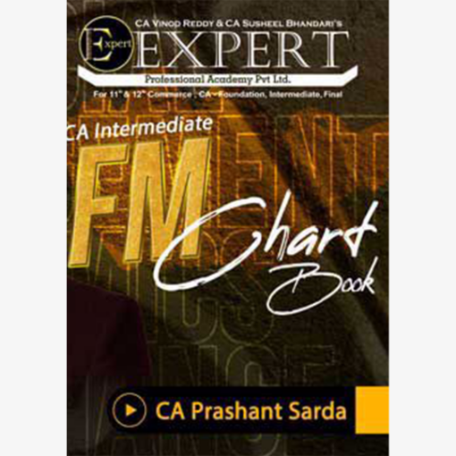 Picture of CA Inter Financial Management Chart Book By CA Prashant Sarda