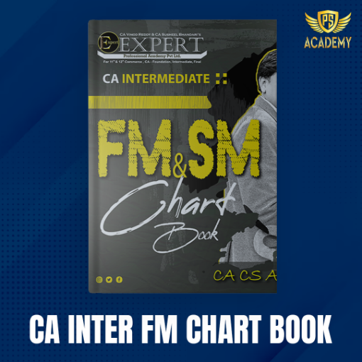 Picture of CA Inter FM / SM Chart Book By CA Prashant Sarda & CA  CS Amit Tated 