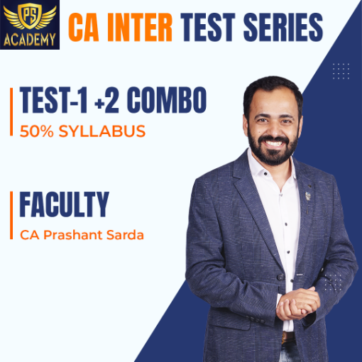 Picture of CA Intermediate Test Series -1 + 2 Combo 50% Syllabus