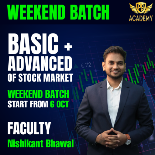 Picture of Basic + Advanced of Stock Market Weekend Batch By Nishikant Bhawal