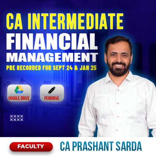 Picture of Paper-6A: Financial Management By CA PRASHANT SARDA (New Syllabus)