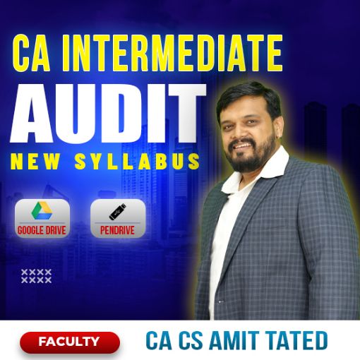 Picture of Paper-5: Auditing and Ethics By CA CS Amit Tated  (New Syllabus)