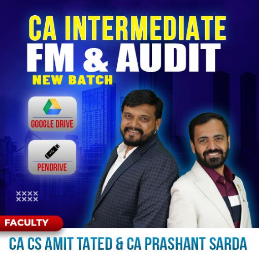 Picture of CA INTERMEDIATE FM & AUDIT BY  CA Prashant Sarda, CA Amit Tated