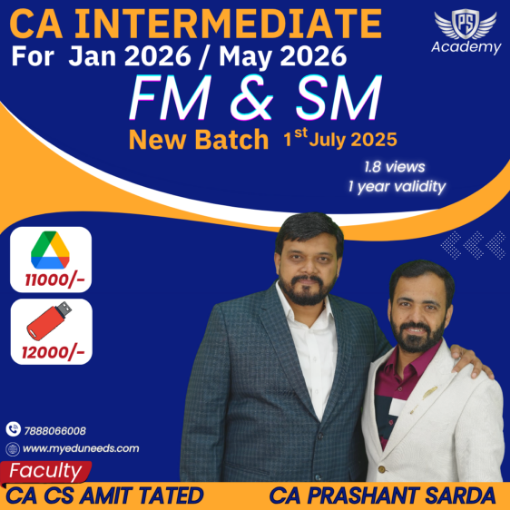 Picture of Combo FM+SM - By CA Prashant Sarda & CA CS Amit Tated